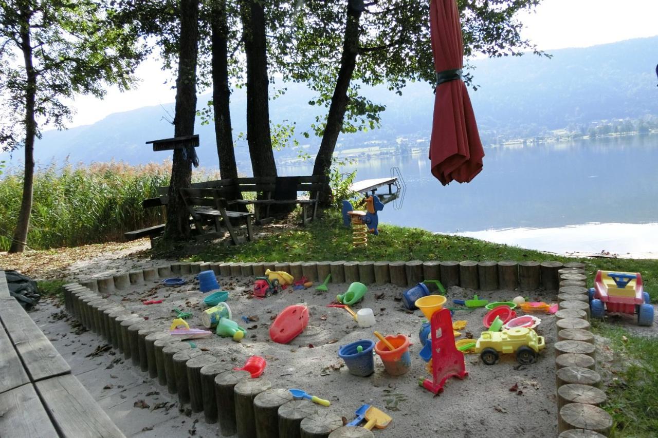 Maren Seeblick Appartement Haus Haensel&Gretel Direkt Am Ossiacher See Mit Hallenbad Stiegl Exteriér fotografie