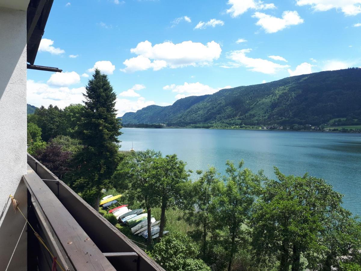 Maren Seeblick Appartement Haus Haensel&Gretel Direkt Am Ossiacher See Mit Hallenbad Stiegl Exteriér fotografie