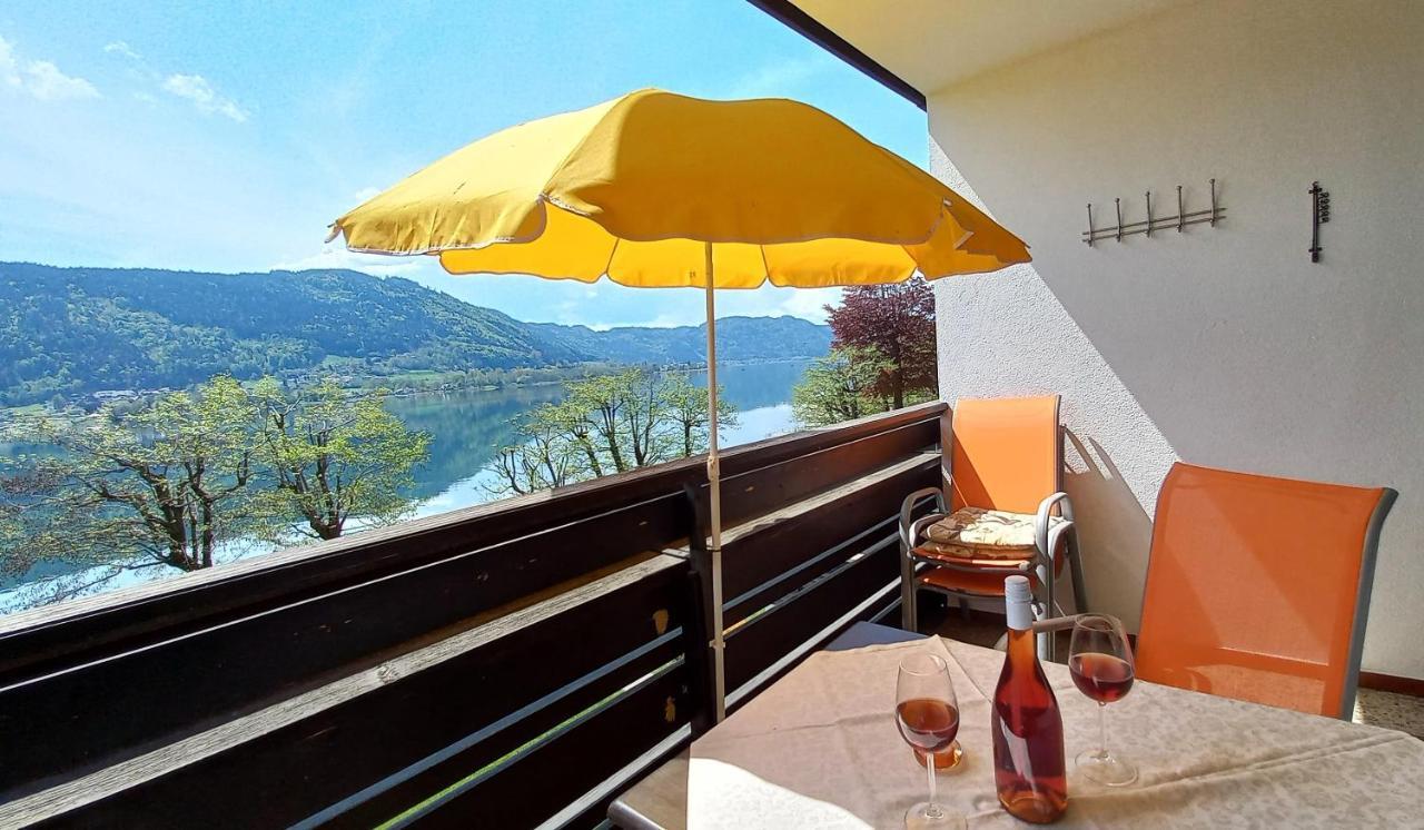 Maren Seeblick Appartement Haus Haensel&Gretel Direkt Am Ossiacher See Mit Hallenbad Stiegl Exteriér fotografie