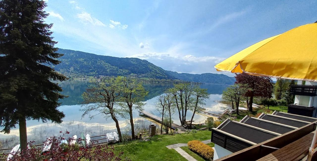 Maren Seeblick Appartement Haus Haensel&Gretel Direkt Am Ossiacher See Mit Hallenbad Stiegl Exteriér fotografie