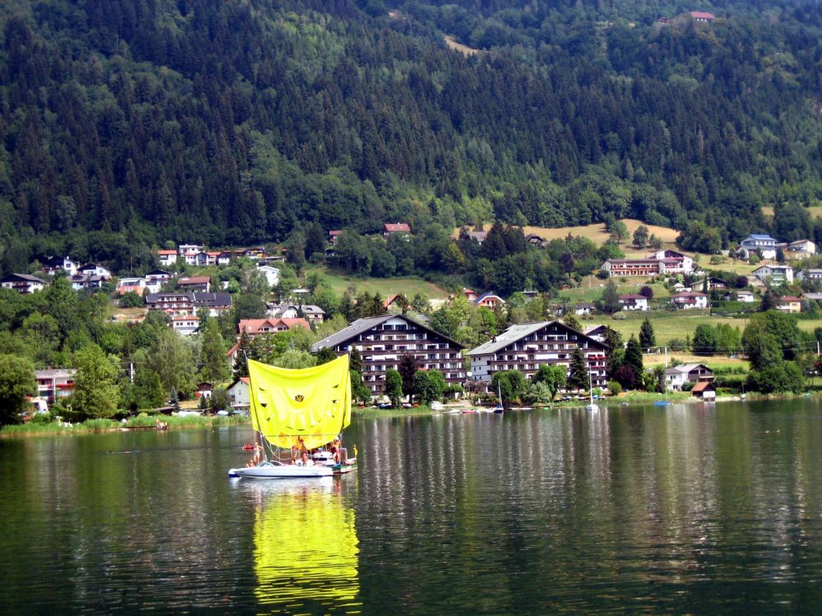 Maren Seeblick Appartement Haus Haensel&Gretel Direkt Am Ossiacher See Mit Hallenbad Stiegl Exteriér fotografie