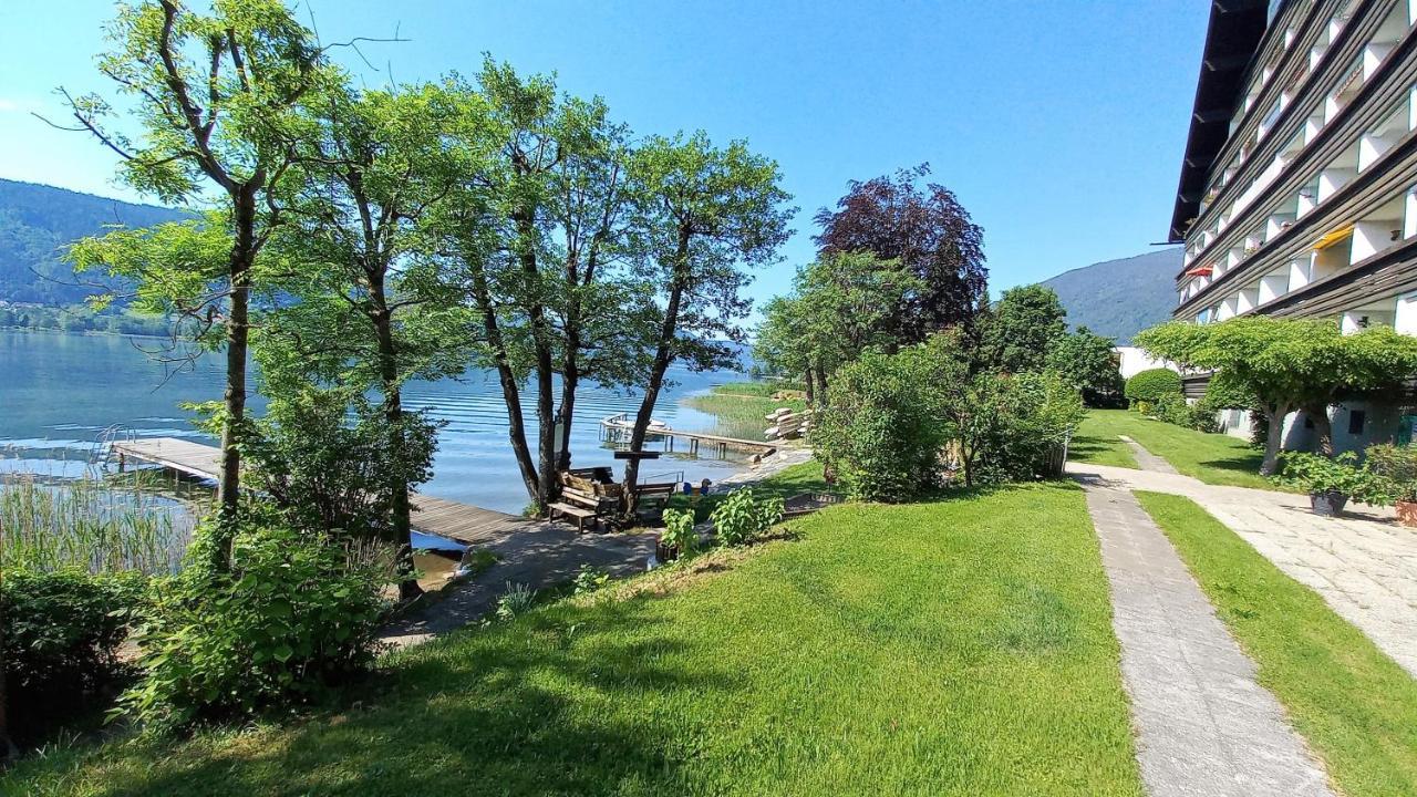 Maren Seeblick Appartement Haus Haensel&Gretel Direkt Am Ossiacher See Mit Hallenbad Stiegl Exteriér fotografie